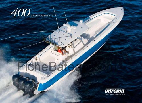 Intrepid 400 Center Console fiche technique et avis